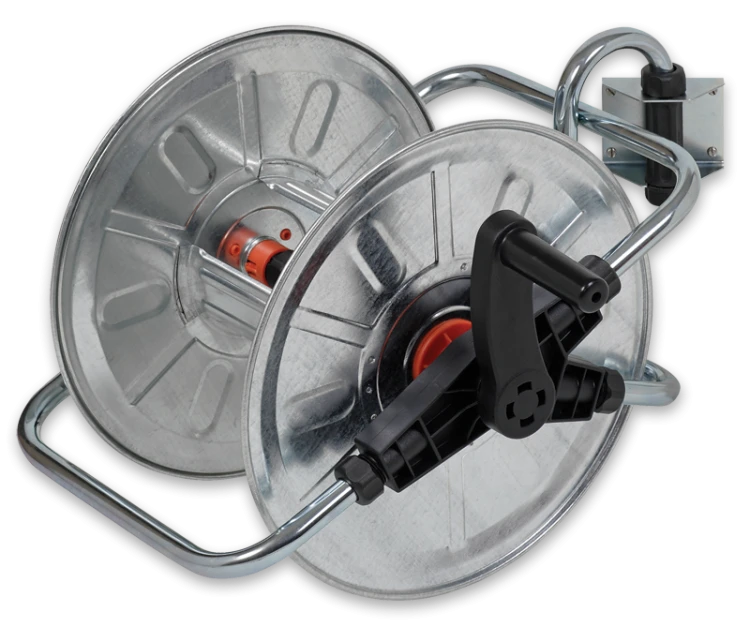 Ruchomy bęben ścienny na wąż ZINCATO 1/2" - 50 m