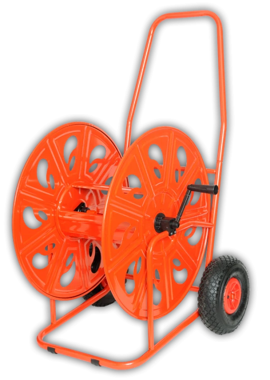 Wózek na wąż PROFESSIONAL 3/4" - 140 m / koła pompowane