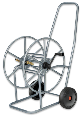 Wózek na wąż PRINOX 3/4" - 80 m / stal nierdzewna