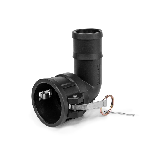 Camlock TYP C gniazdo na wąż 2" kolanko - PP -IBC kolanko - PP -IBC