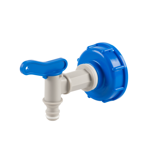 Złącze IBC GW S60x6 z kranem 3/4'' GW S60x6 z kranem GZ 3/4''