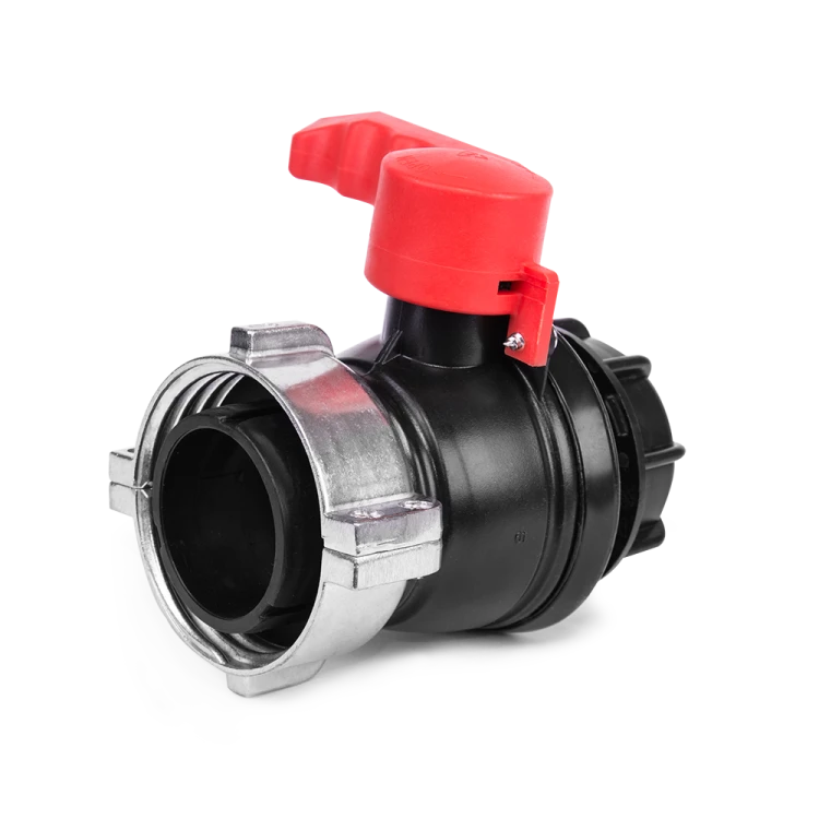 Zawór kulowy IBC GWS75x6 z wylotem GZ S60x6 wylotem GZ S60x6