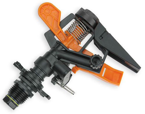 Zraszacz pulsacyjny AQUA JET - gwint zewnetrzny BLACK LINE / 1/2" / 22m