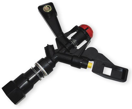 2-drożny zraszacz pulsacyjny AQUA JET - gwint wewnętrzny BLACK LINE / 3/4" / 20m