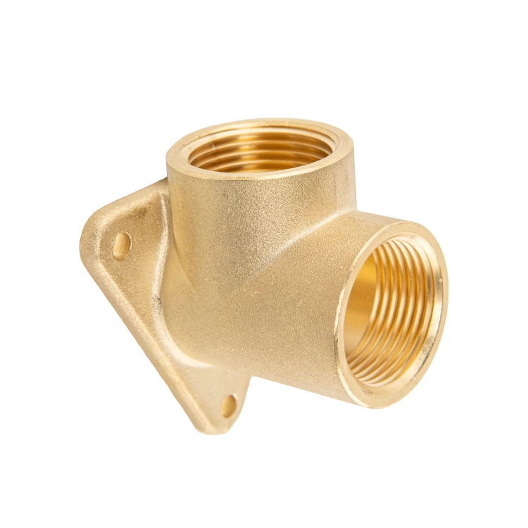 Kolanko ścienne - gwint wewnętrzny MOSIĄDZ / worek z naklejką 3/4" - 3/4"