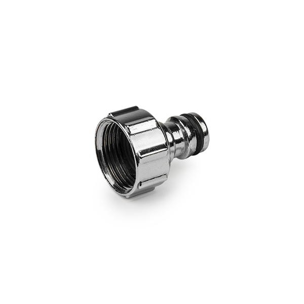 Przyłącze na kran - gwint wewnetrzny CYNK CHROME / 3/4" / worek z naklejką