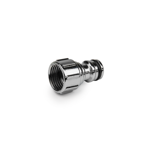 Przyłącze na kran - gwint wewnętrzny CYNK CHROME / 1/2" / worek z naklejką