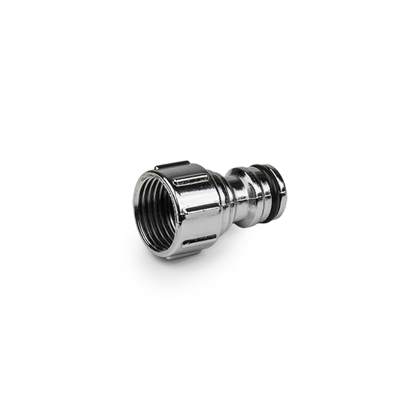 Przyłącze na kran - gwint wewnętrzny CYNK CHROME / 1/2" / worek z naklejką