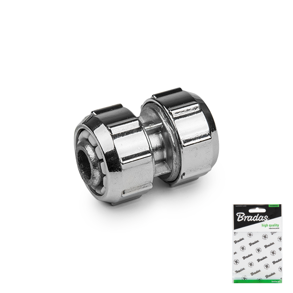 Reparator do połączenia węży CYNK CHROM / 3/4"-3/4" / woreczek ekspozycyjny