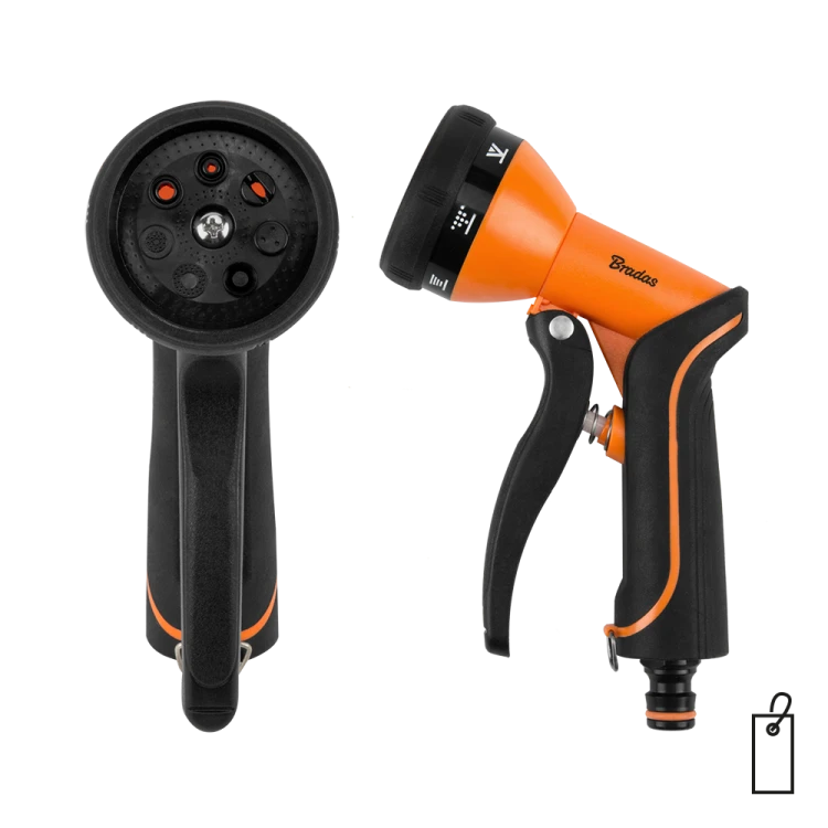 Pistolet 7-funkcyjny MULTI WATER BLACK LINE etykieta