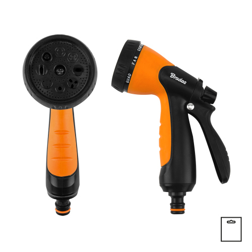 Pistolet 8-funkcyjny BLACK LINE / karta