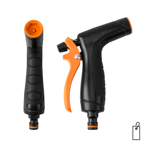 Regulowany pistolet BLACK LINE / etykieta