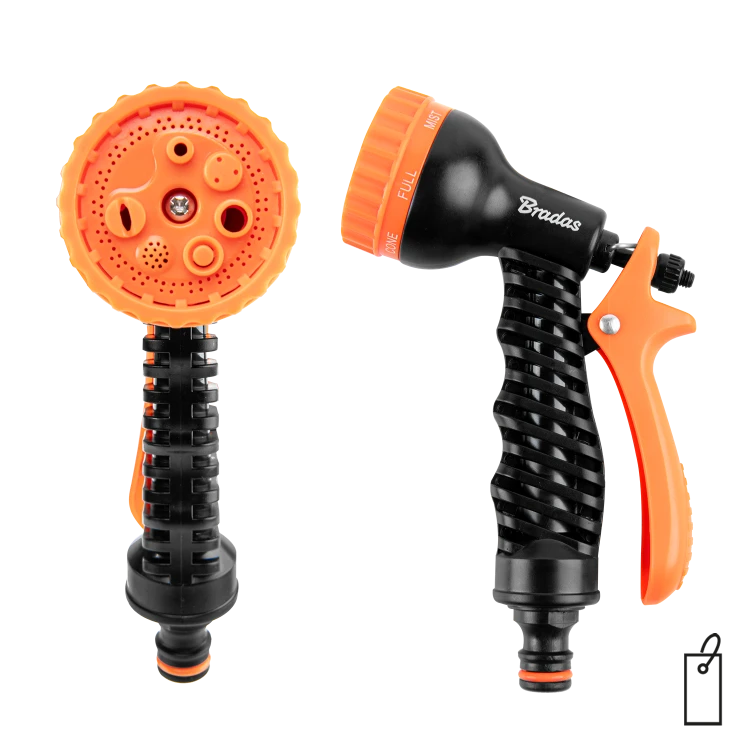 Pistolet 7-funkcyjny BLACK LINE etykieta