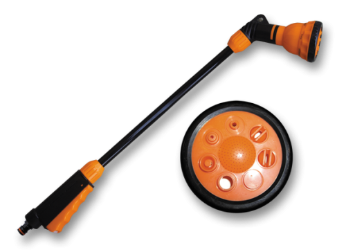 Lanca 7-funkcyjna QUICK STOP BLACK LINE / 65cm / karta