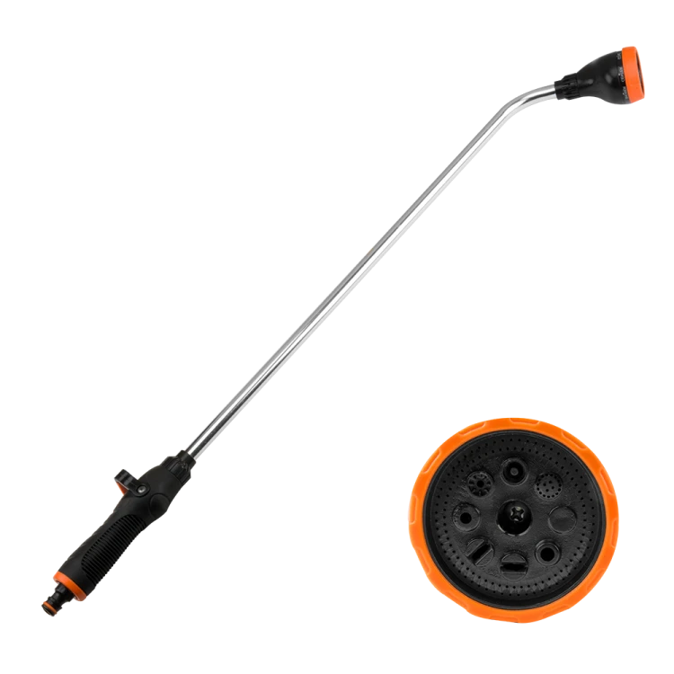 Lanca 8-funkcyjna z zaworem BLACK LINE / 83cm / karta