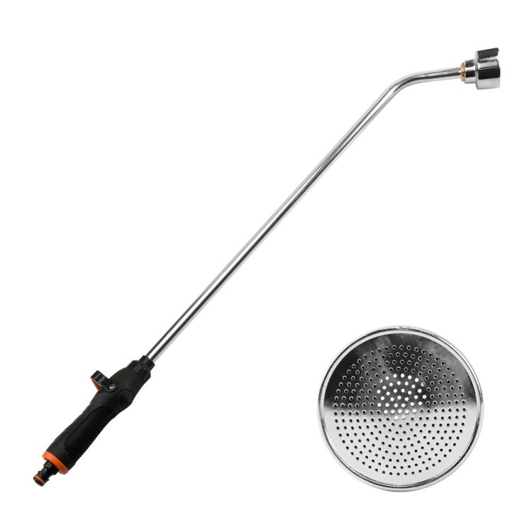 Lanca z sitkiem metalowym i zaworem BLACK LINE / 83cm / karta