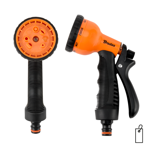Pistolet 8-funkcyjny BLACK LINE / etykieta