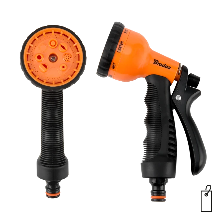 Pistolet 8-funkcyjny BLACK LINE / etykieta