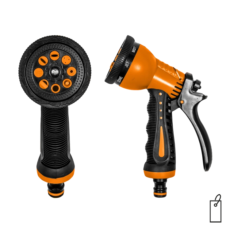 Pistolet 8-funkcyjny ZEBRA TWIN BLACK LINE etykieta