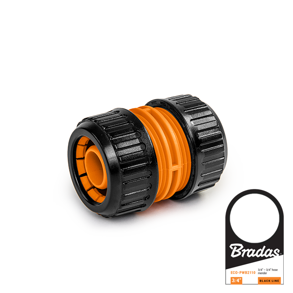 Reparator do połaczenia  węży BLACK LINE 3/4" / etykieta