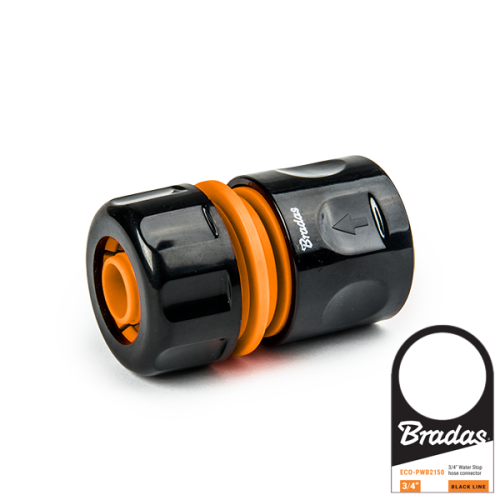 Szybkozłącze na wąż POWER JET BLACK LINE / etykieta 3/4"