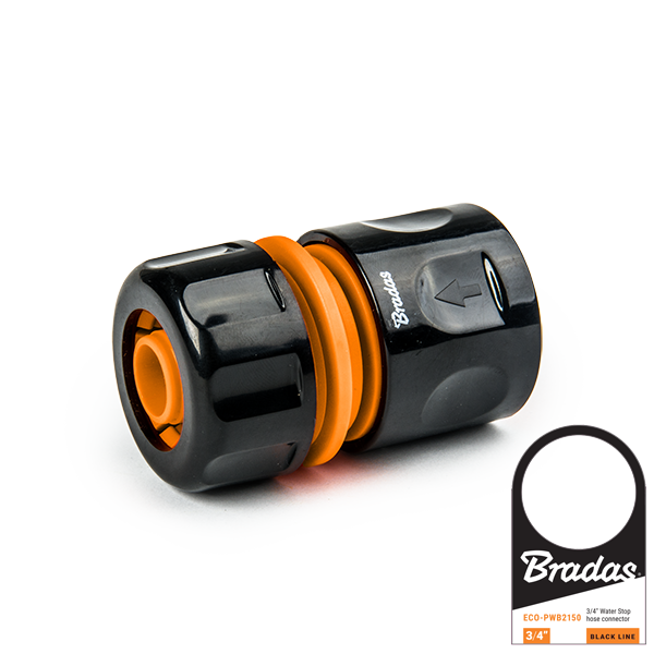 Szybkozłącze na wąż POWER JET BLACK LINE / etykieta 3/4"