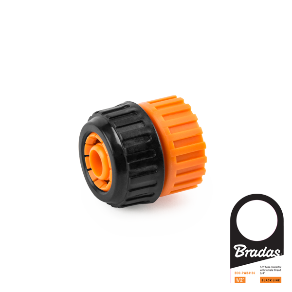 Reparator do połączenia węża - gwint wewnętrzny BLACK LINE / 1/2" / GW - 3/4"