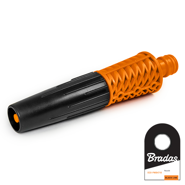 Regulowana dysza prosta BLACK LINE etykieta