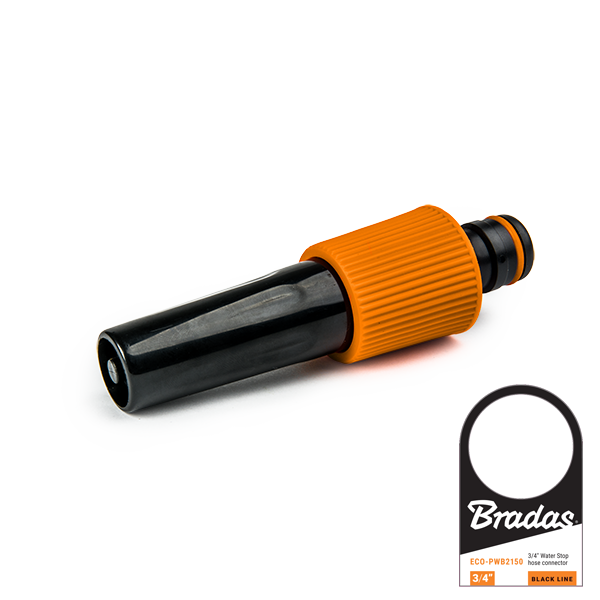 Regulowana dysza prosta POWER JET BLACK LINE / etykieta etykieta