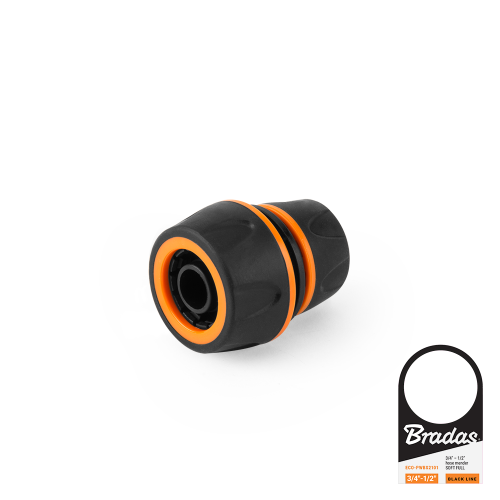 Reparator - reduktor do połączenia węży SOFT FULL BLACK LINE / 3/4" - 1/2" / etykieta 3/4" - 1/2"