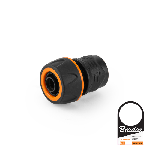 Szybkozłącze na wąż FULL SOFT BLACK LINE / etykieta 3/4"