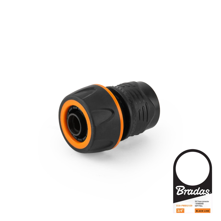 Szybkozłącze na wąż FULL SOFT BLACK LINE / etykieta 3/4"