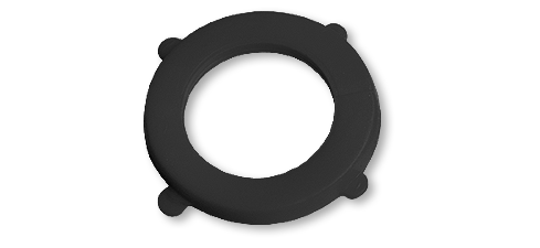Uszczelka BLACK LINE / czarna / 50szt 3/4"