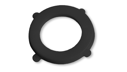 Uszczelka BLACK LINE / black / 50szt 1"