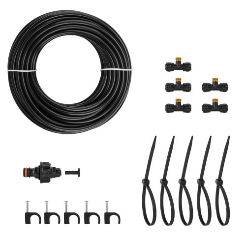 Ogrodowa mgiełka wodna - 7,5m BLACK LINE / box