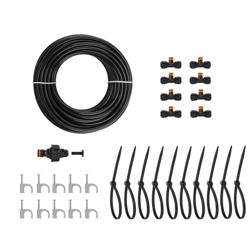Ogrodowa mgiełka wodna - 12m BLACK LINE / box