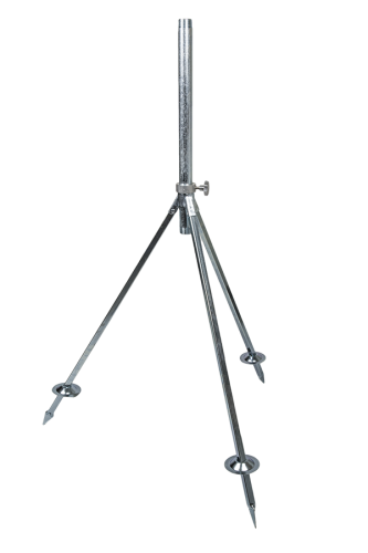 Statyw na trójnogu - gwint zewnętrzny 1" / 75-100cm