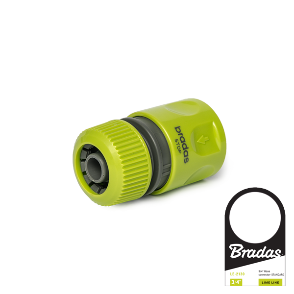 Szybkozłącze na wąż ze stopem LIME LINE / etykieta 1/2"
