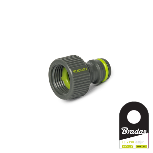 Przyłącze na kran - gwint wewnętrzny LIME LINE / etykieta 1/2"