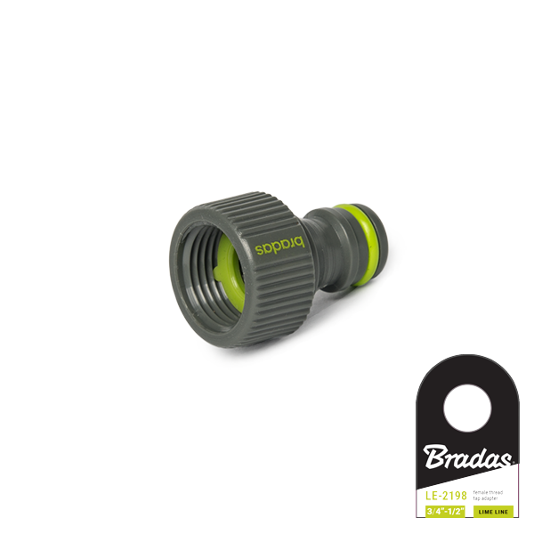 Przyłącze na kran - gwint wewnętrzny LIME LINE / etykieta 1/2"