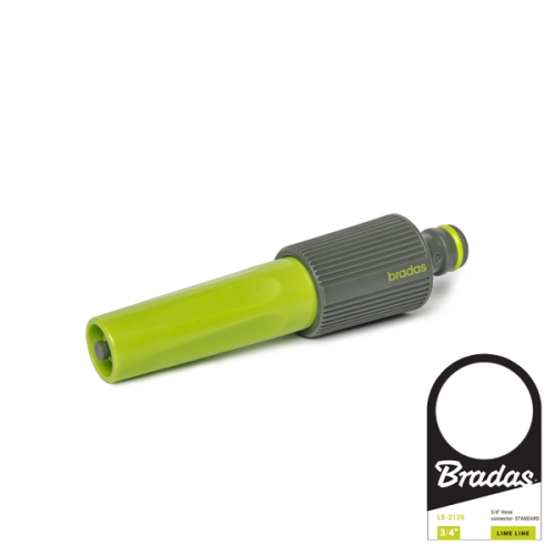 Regulowana dysza prosta LIME LINE / etykieta