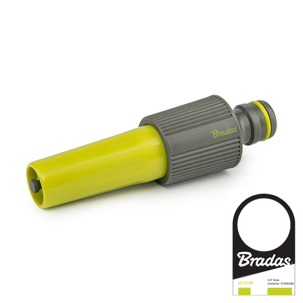 Regulowana dysza prosta POWER JET LIME LINE / etykieta