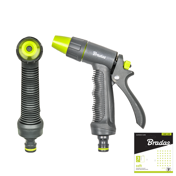 Regulowany pistolet prosty SOFT LIME LINE / karta