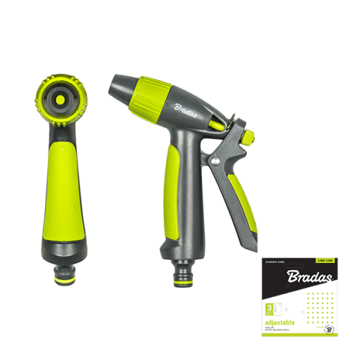 Regulowany pistolet prosty LIME LINE /  karta