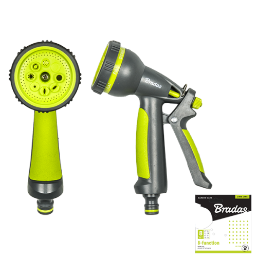Pistolet 8-funkcyjny LIME LINE /  karta