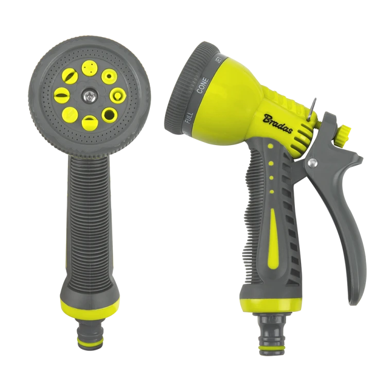 Pistolet 8-funkcyjny ZEBRA TWIN LIME LINE / etykieta