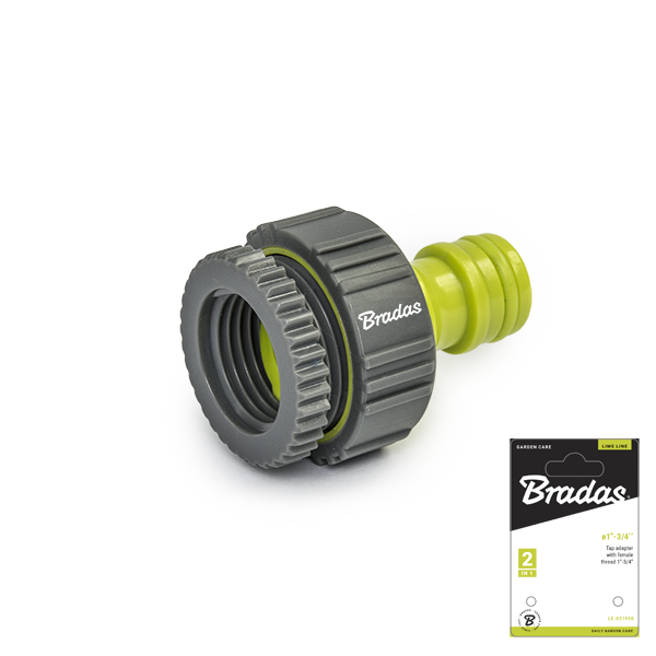 Przyłącze na kran z redukcją - gwint wewnętrzny SOFT LIME LINE / karta 1"-3/4"