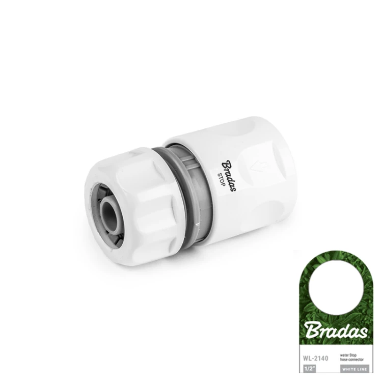 Szybkozłącze na wąż ze stopem WHITE LINE / etykieta 1/2"