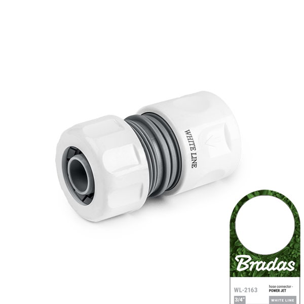 Szybkozłącze POWER JET WHITE LINE / etykieta 3/4"