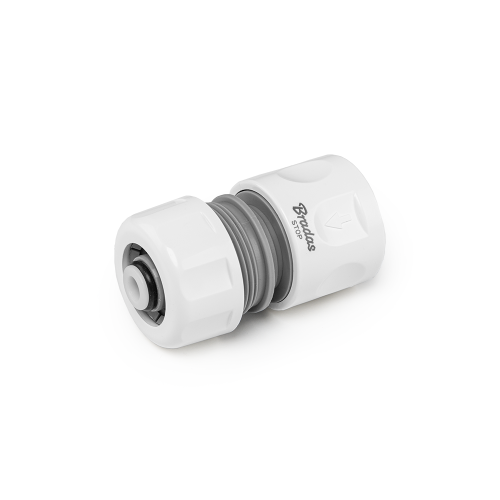 Szybkozłącze ze stopem POWER JET WHITE LINE / etykieta 3/4"